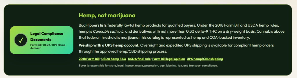 Hemp, Not Marijuana!