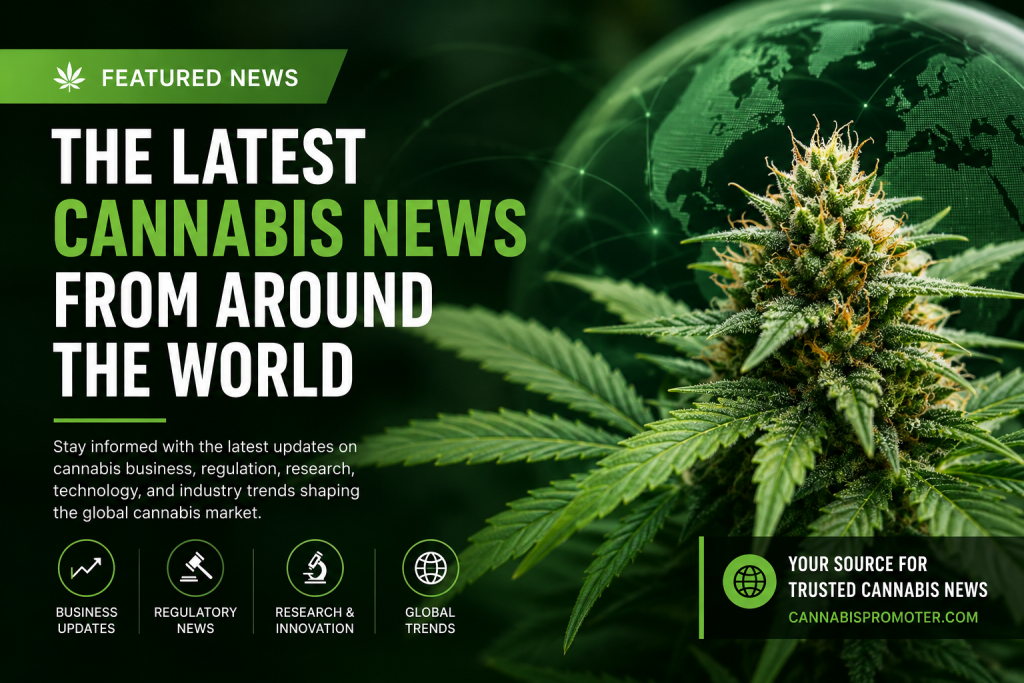 Cannabis marketing and featured news